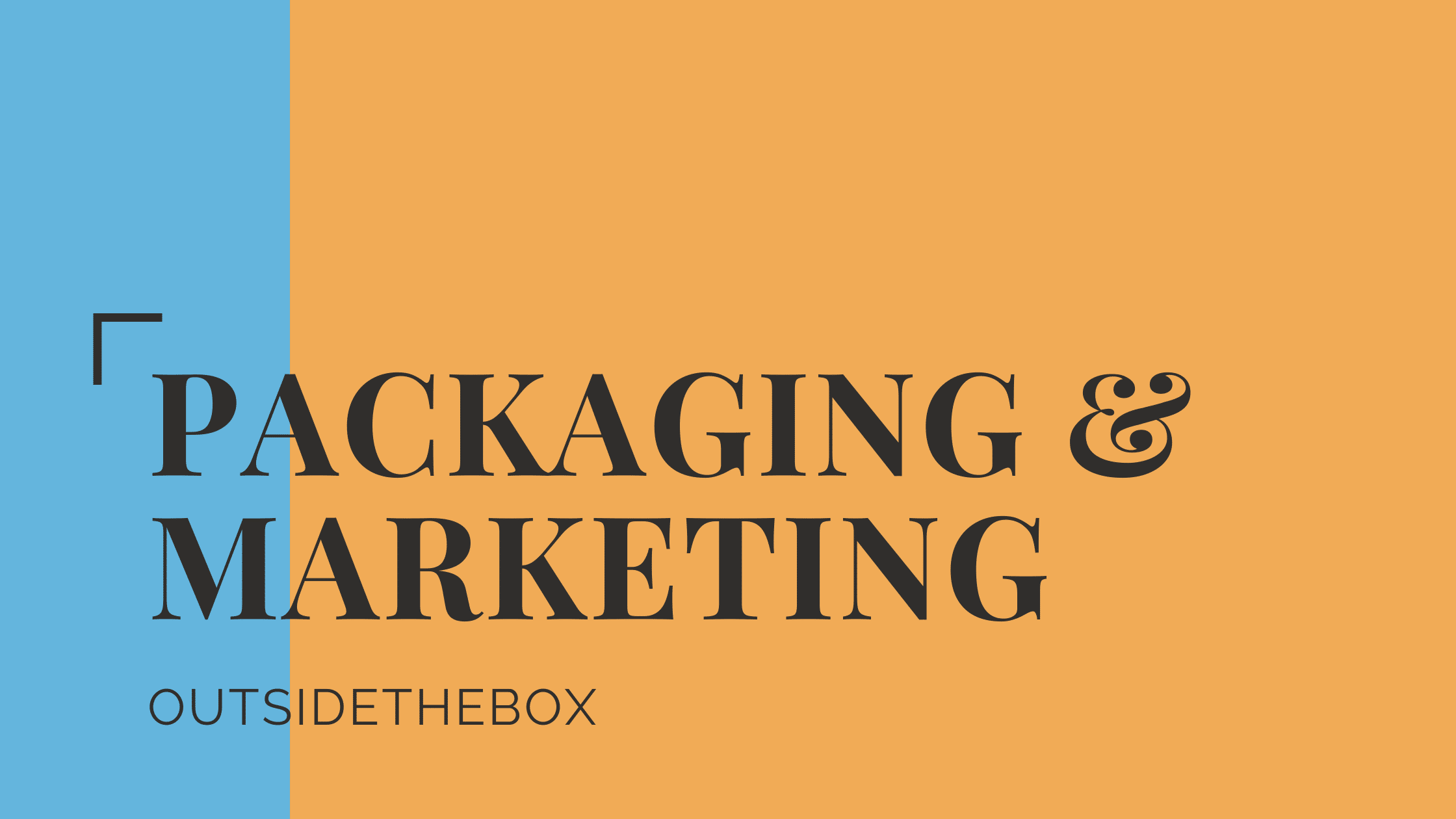 Packaging e Marketing
