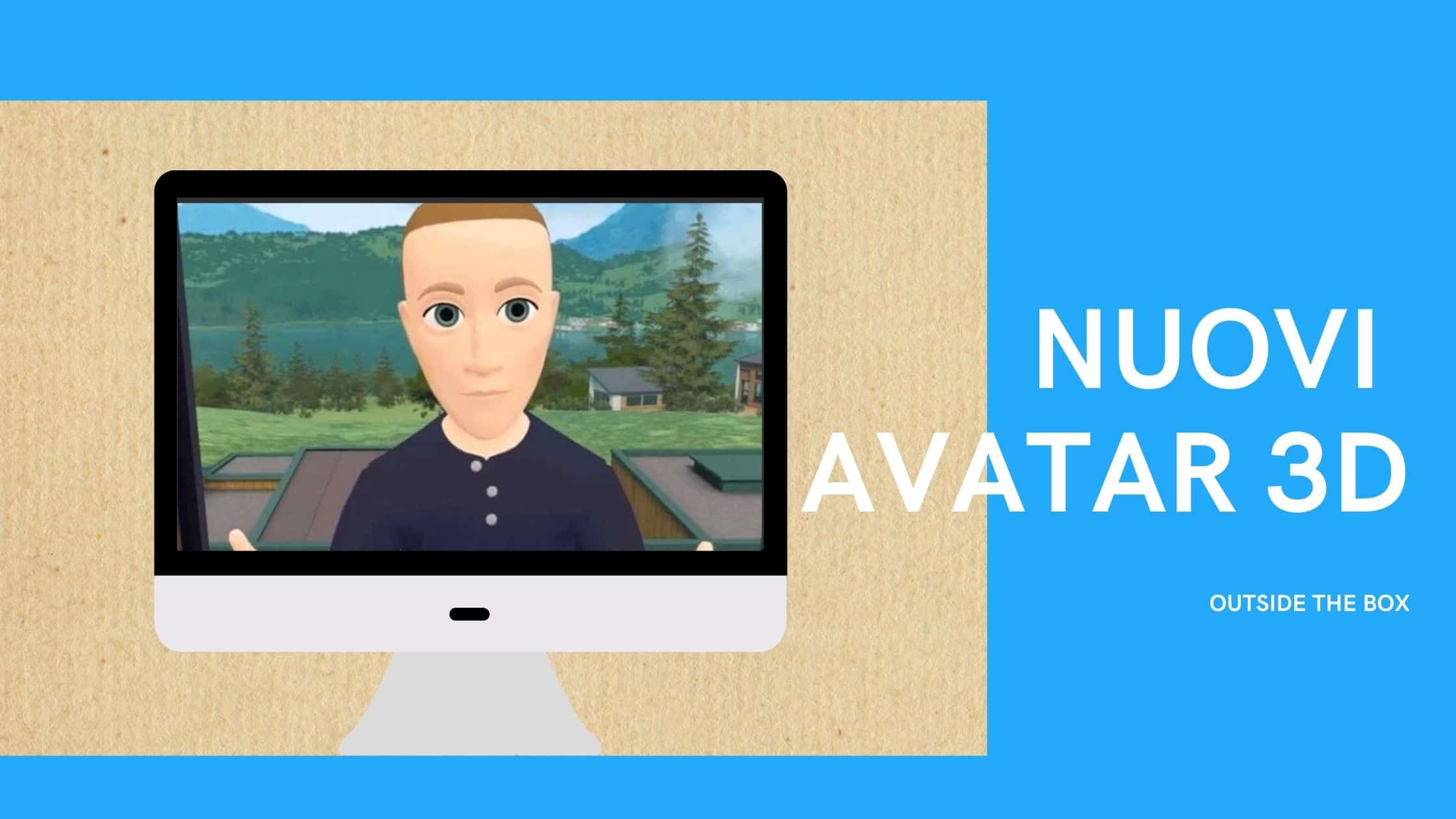 Meta introduce i nuovi avatar in 3D