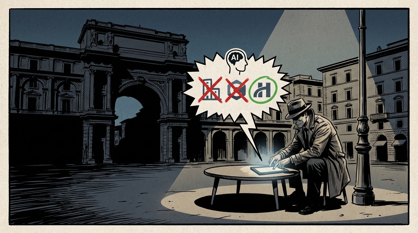 Buyer B2B che utilizza ChatGPT per selezionare fornitori tramite generative engine optimization GEO applicata al contesto B2B