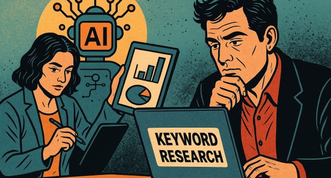 Illustrazione in stile fumetto italiano che rappresenta un team al lavoro su schermi digitali con grafici di prestazioni web, simbolo delle Core Web Vitals e dell’ottimizzazione della velocità del sito nel 2026.